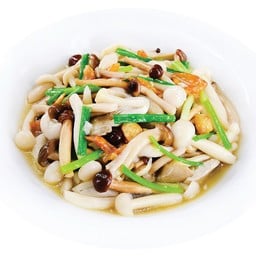 เห็ดรวมผัดน้ำมันหอย