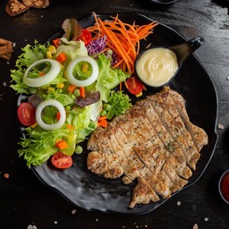 สลัดหมูย่าง