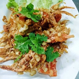 ปูน่ิมทอดกระเทียม