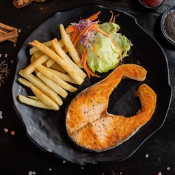 แซลมอนสเต็ก