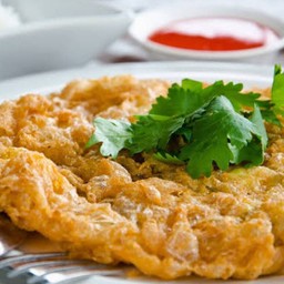 ไข่เจียว(กับข้าว) ไข่3ฟองค่ะ