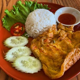 ข้าวไข่เจียวหมูสับ