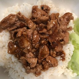 หมูทอดกระเทียม