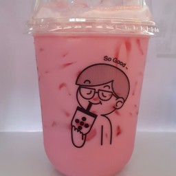 นมชมพูฮอกไกโดเย็น