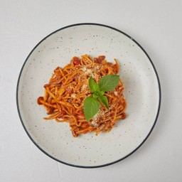 สปาเก็ตตี้เห็ด ซอสมะเขือเทศ Tomato Shimeji Spaghetti