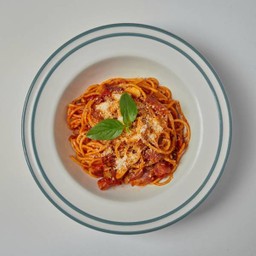 สปาเก็ตตี้ซอสมะเขือเทศเบคอน Tomato Bacon Spaghetti