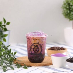 ชานมเผือก M ส่ง