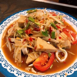 ส้มตำกุ้งสด