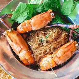 กุ้งอบวุ้นเส้น