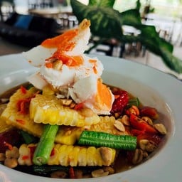 ตำข้าวโพดไข่เค็ม