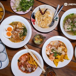 ก๋วยเตี๋ยวต้มยำหมูแดง
ก๋วยเตี๋ยวต้มยำหมูแดง พิเศษ	
ก๋วยเตี๋ยวต้มยำทะเล	