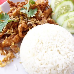 ไก่ทอดกระเทียมพริกไทย