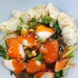 ชายสี่ บะหมี่เกี๊ยว สาขาท่าบรรทุก