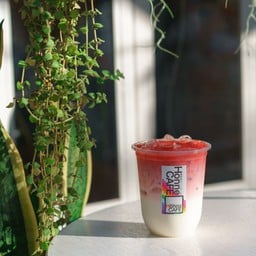 Rose Tea Latte ชากุหลาบ