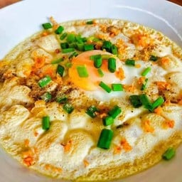 ไข่แดงนึ่งหมูสับ