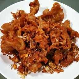 หมูทอดกระเทียม