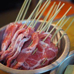 สันคอหมูสไลด์