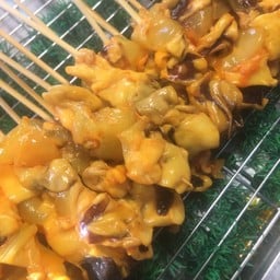 กัส&กัน ปลาหมึกย่าง ตลาดเทศบาลมาบตาพุต