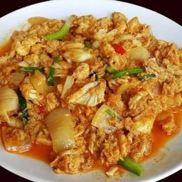 เนื้อปูผัดผงกะหรี่