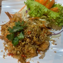 กุ้งผัดพริกเกลือ 