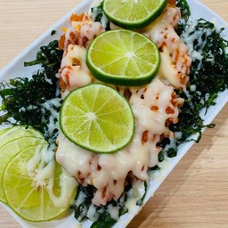 ไก่กรอบซอสครีมมะนาว