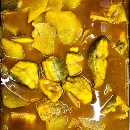 แกงเหลืองหน่อไม้ปลา