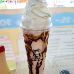 นมสดบราวชูการ์ปั่นวิปครีม แก้ว28ออนซ์