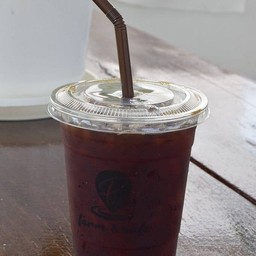 Iced HoneyAmericano