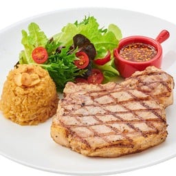 พอร์คชอปซอสแจ่ว