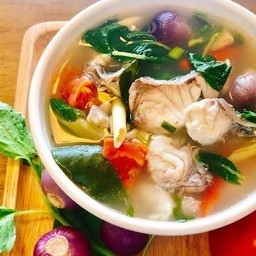 ต้มแซ่บปลากะพง