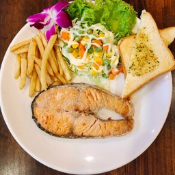 สเต็กปลาแซลมอน