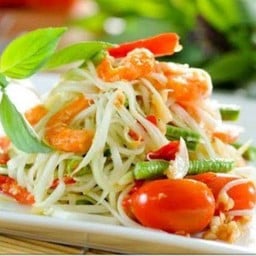 ส้มตำในซอยอิสลาม บางโจ ภูเก็ต