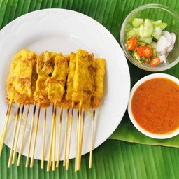 หมูสะเต๊ะ&หมูจิ้มแจ่ว BY หม่าล่า'วิลแชร์ - ถนนพิษณุโลก นครสวรรค์