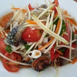 ร้านตำเลย. ณ สถานีรถไฟแปดริ้ว