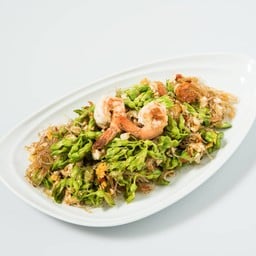 ดอกขจรผัดไข่