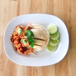 ข้าวมันไก่ผสม