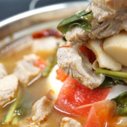 ต้มแซบซี่โครงหมูอ่อน(ถ้วย)
