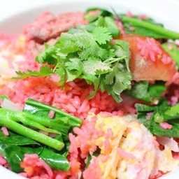 ข้าวผัดรถไฟ (หมู)