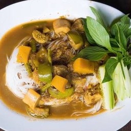 ขนมจีนแกงไตปลา