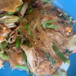 สุกี้แห้งหมู