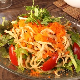 สลัดปลาเงิน ( Shirauo Salad )