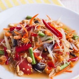 ตำไทยใส่ปู