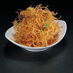 Signature house-made shoestring fries