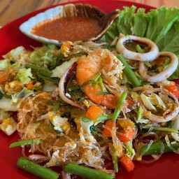 สุกี้แห้งทะเล