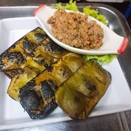 น้ำพริก แมงดา+สะตอเผา