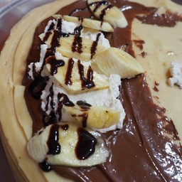 นูเทล่ากล้วย วิปครีม