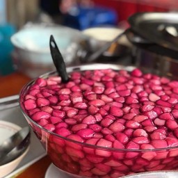 บัวลอยทับทิมสยาม  มะพร้าวอ่อน ไม่ใส่ไข่