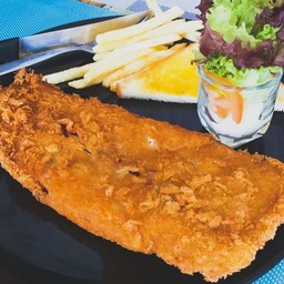 สเต็กปลาทอด