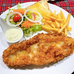 สเต็กปลาดอลลี่ทอด