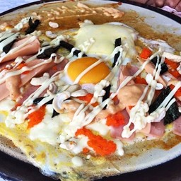 ไข่ ชีส สาหร่าย ไส้กรอก แฮม เม็ดมะม่วง